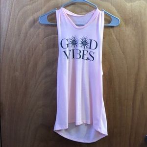 Good Vibes muscle tee